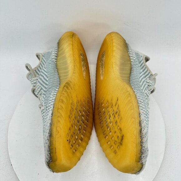 Adidas Yeezy Boost 350 V2 Men Sz 11 FW3043 Cloud White Blue Non-Reflective Shoes - Picture 7 of 11